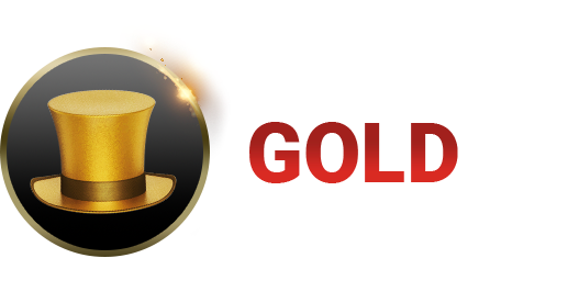 Goldclub - Hut mit goldener Schleife